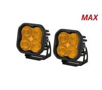 Diode Dynamics | SS3 SAE MAX Yellow | 3" LED Ditch Pod Light | Pair