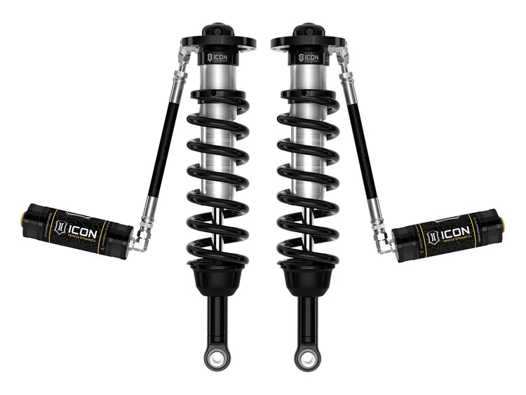 ICON 2025+ Toyota 4Runner 2WD, 1.25-3" Lift, Front, 2.5 Series Coilover Kit, Remote Reservoir