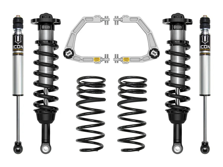 ICON 2025+ Toyota 4Runner 2WD, 1.25-3" Lift, Stage 2 Suspension System, Billet