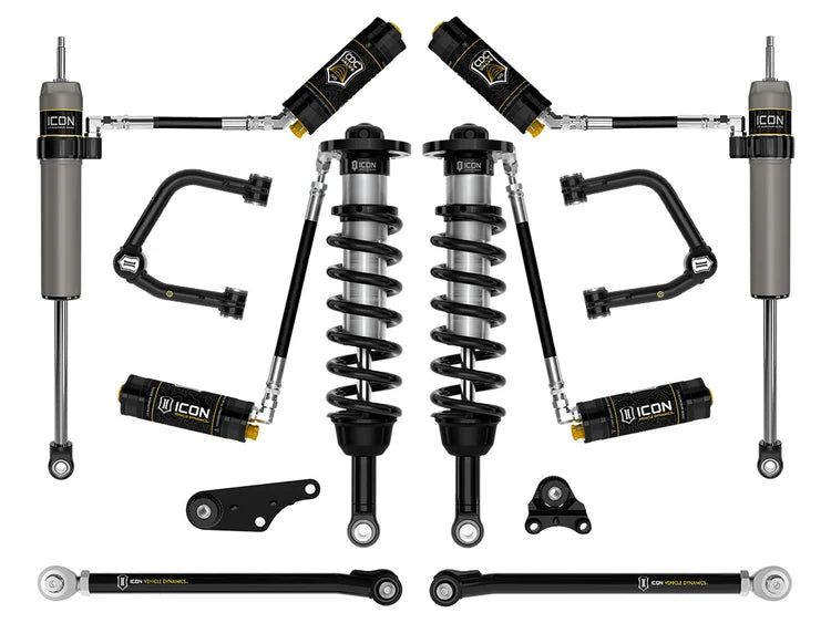 Icon 1.25-3" Lift, Stage 8 Suspension System, Tubular