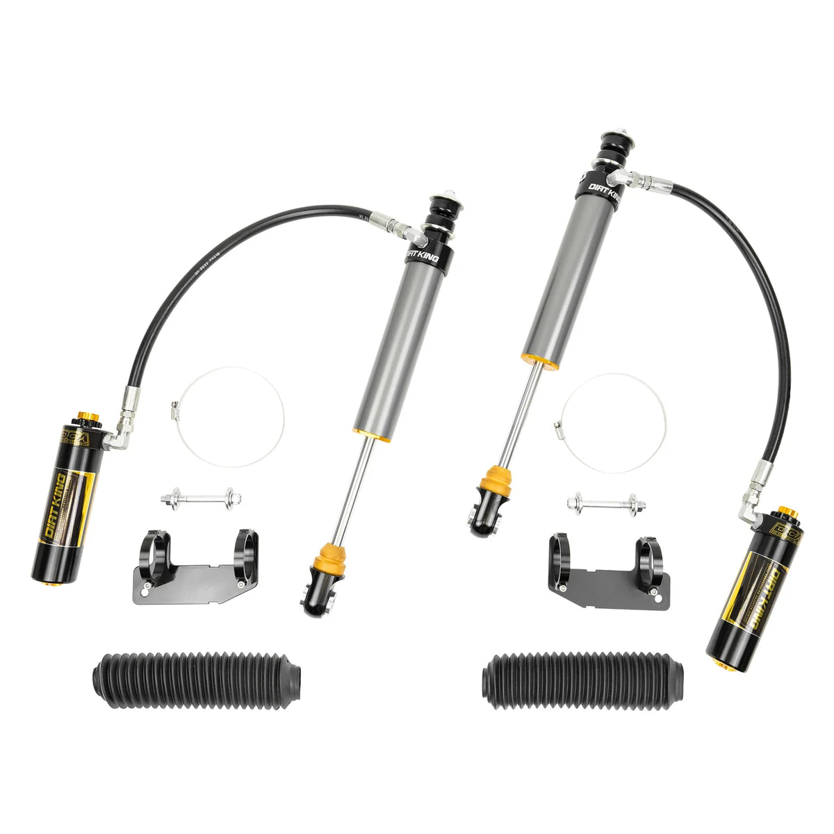 DIRT KING 2.5 Smooth Body Shocks | DCA Remote Reservoir