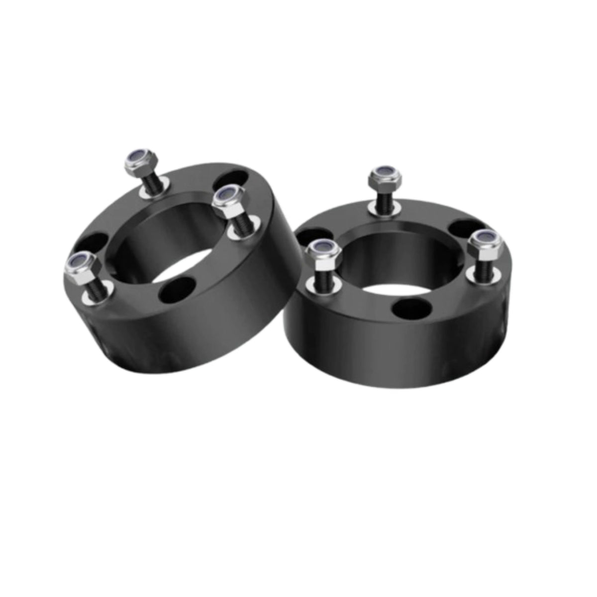 2" | Steel | Front Leveling Lift Strut Spacers | High Road Suspension