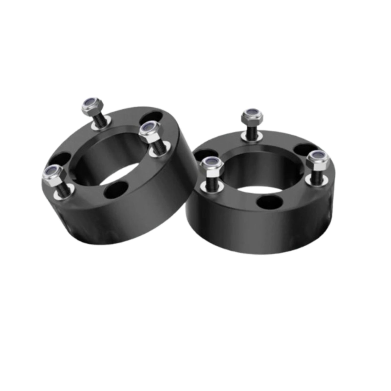 2" | Steel | Front Leveling Lift Strut Spacers | High Road Suspension
