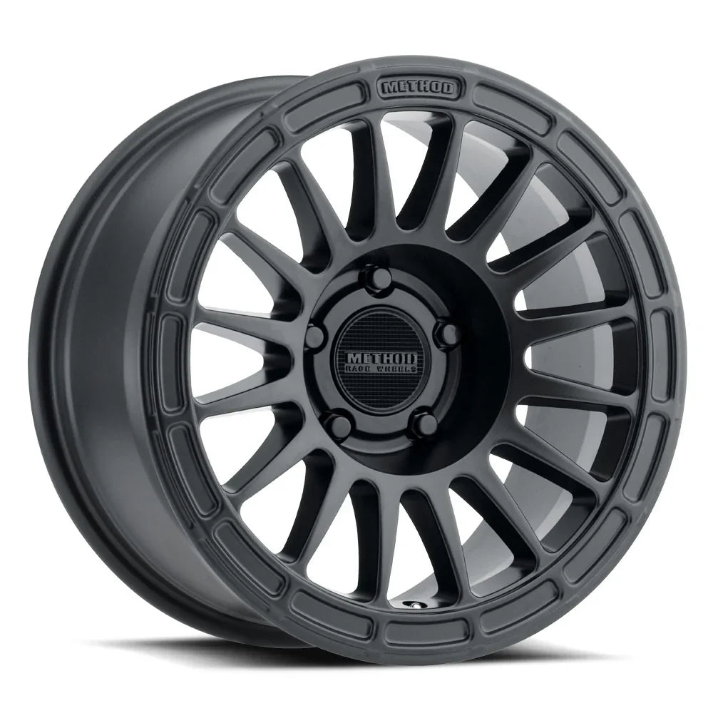 Method Wheels | 314 | Matte Black | 17x7.5 | 5x150 | +25 Offset | 5.2" BS