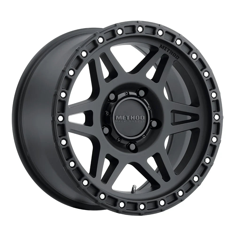 Method Wheels | 312 | Matte Black | 17x7.5 | 5x150 | 0 Offset | 4.72" BS