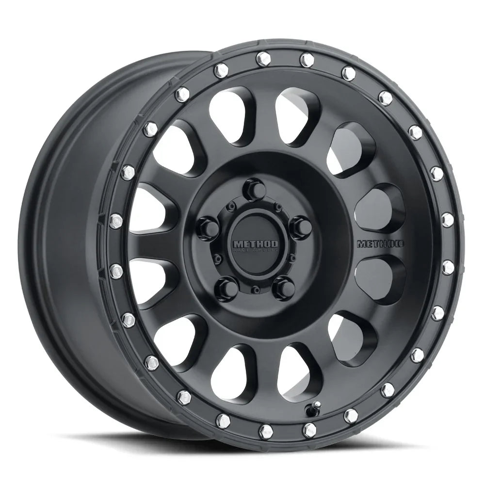 Method Wheels | 315 | Matte Black | 17x8.5 | 5x150 | 0 Offset | 4.75" BS