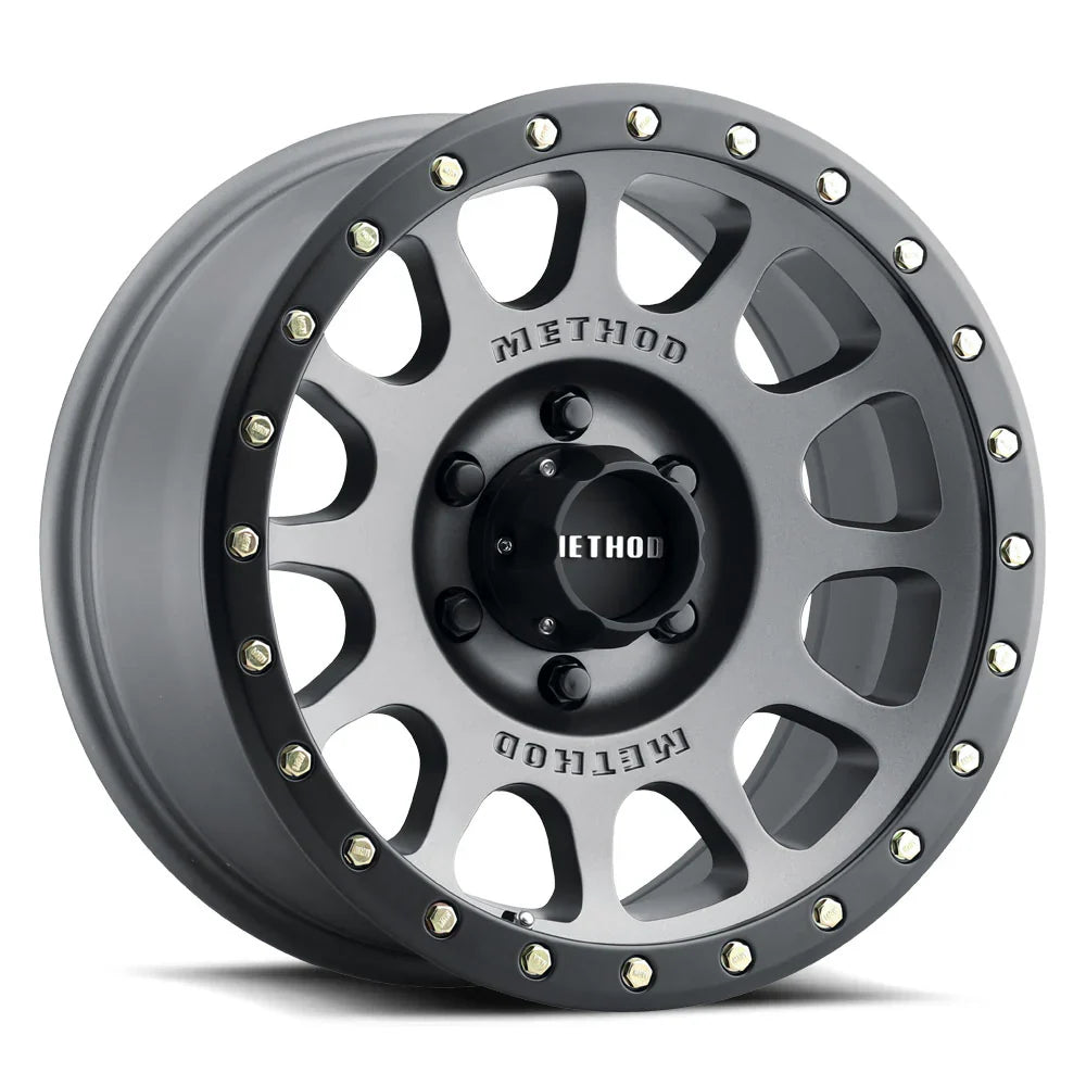 Method Wheels | 305 NV | Titanium | 18x9 | 5x150 | +25 Offset | 6" BS