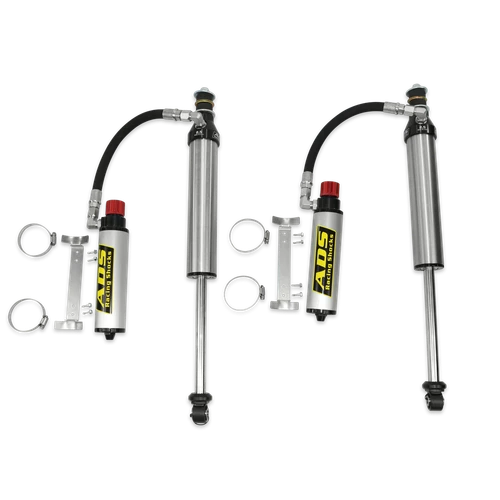 ADS Direct Fit 2.5" Body External Reservoir Rear Race Shocks w/Dampening Adjustable Knobs for 2-3" Rear Lift Height