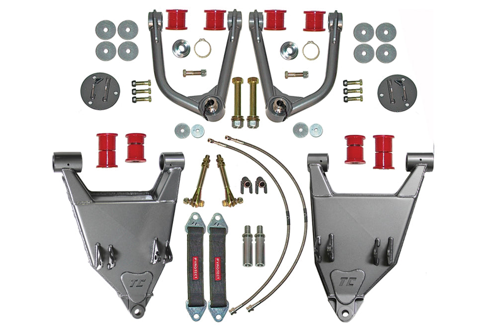 Total Chaos +3.5 Inch Long Travel Kit w/Bushing UCAs | 2000-2003 Toyota Tundra