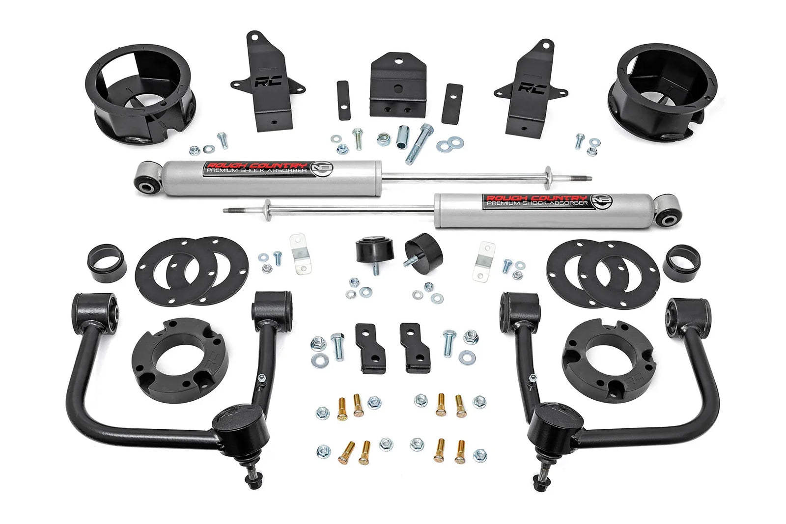 Rough Country | 3.5" Complete Lift Kit | With N3 Rear Shocks