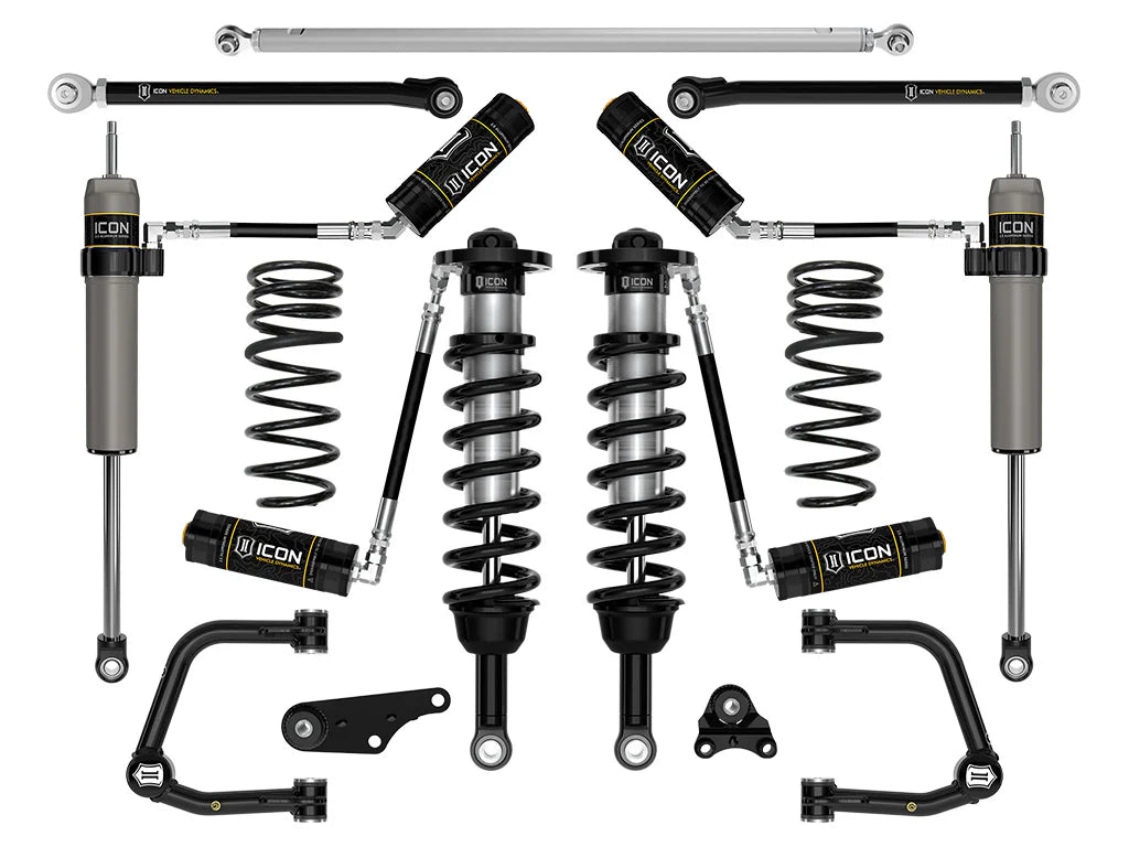 ICON 2025-2026 Toyota 4Runner 4WD, 1.25-3" Lift, Stage 7 Suspension System, Tubular