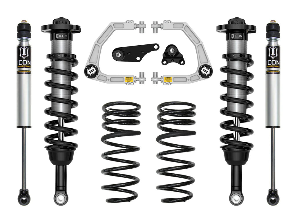 ICON 2025-2026 Toyota 4Runner 4WD, 1.25-3" Lift, Stage 2 Suspension System, Tubular