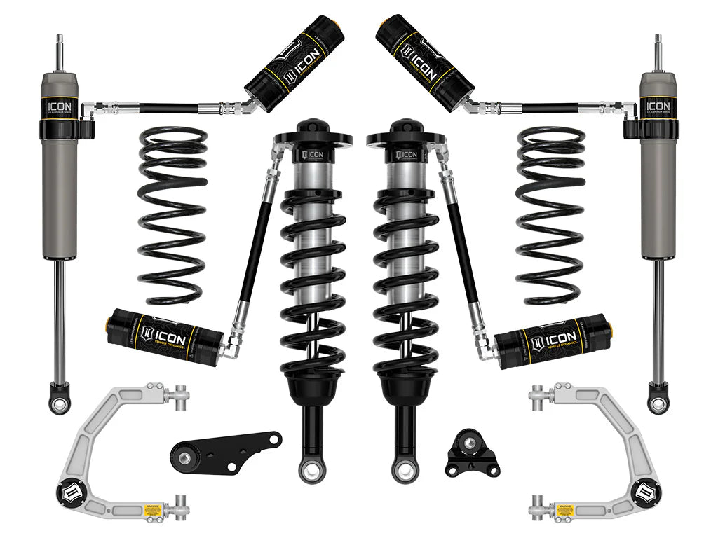 ICON 2025-2026 Toyota 4Runner 4WD, 1.25-3" Lift, Stage 5 Suspension System, Billet