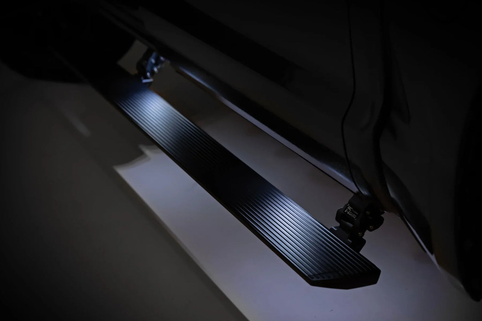 Rough Country | Lighted Power Running Boards | 2014-2021 Toyota Tundra