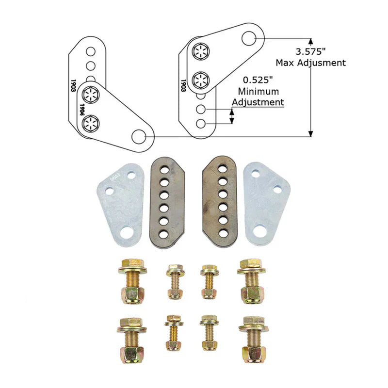 Dirt King Limit Strap Mounting Kit