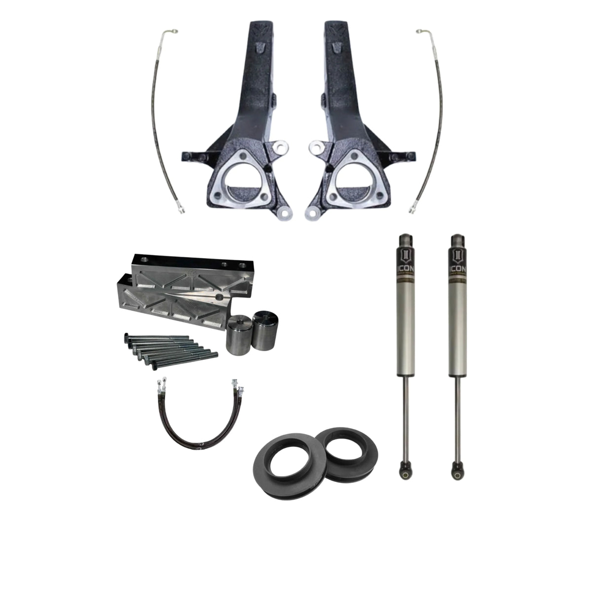 4” Lift Kit | Maxtrac | 2WD | 2004-2015 Nissan Armada and 2004-2010 Infiniti QX56 | High Road Suspension