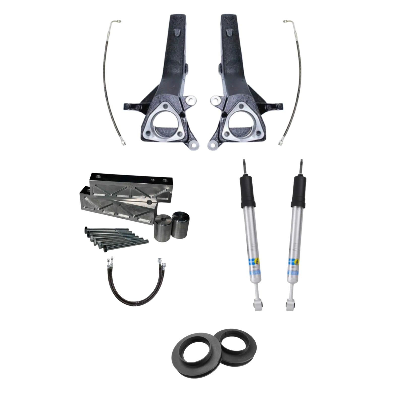 4” Lift Kit | Maxtrac | 2WD | 2017-2024 Nissan Armada | 2011-2013 Infiniti QX56 | 2014-2024 Infiniti QX80 | High Road Suspension