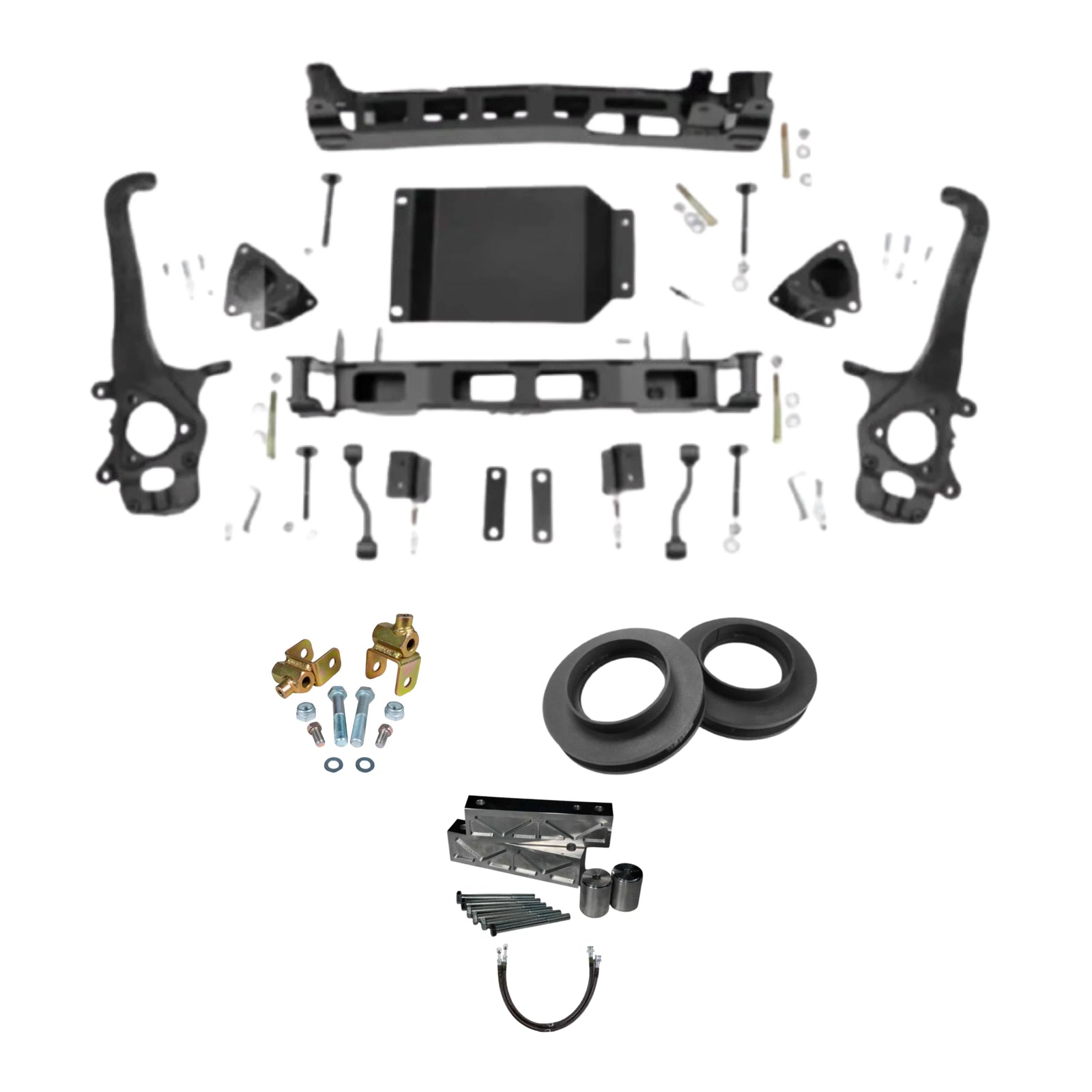 4” Lift Kit | 4x4 | 2004-2015 Nissan Armada and 2004-2010 Infiniti QX56 (Keep Rear Air Ride) | High Road Suspension
