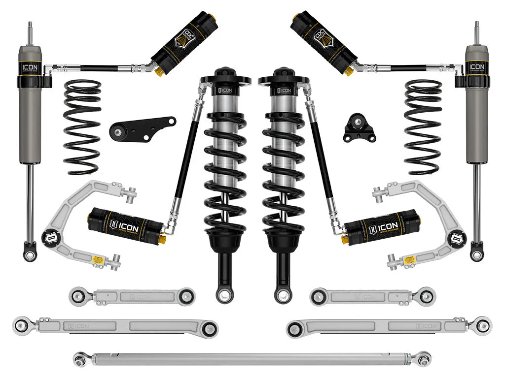 ICON 2025-2026 Toyota 4Runner 4WD, 1.25-3" Lift, Stage 10 Suspension System, Billet