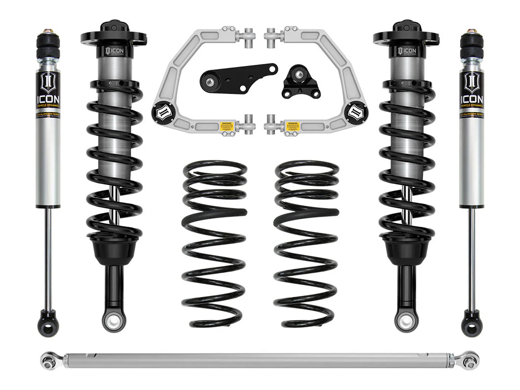 ICON 2025-2026 Toyota 4Runner 4WD, 1.25-3" Lift, Stage 3 Suspension System, Billet