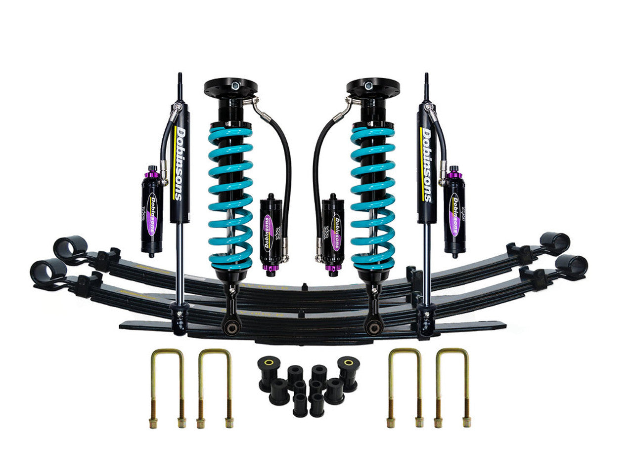 Dobinsons Buildable MRR 3-Way Adjustable Remote Reservoir Titan Swap Suspension Kit | 2022+ Frontier