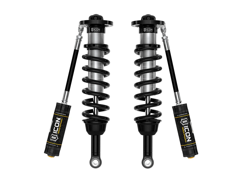 ICON 2025-2026 Toyota 4Runner 4WD, 1.25-3" Lift, Front, 2.5 Series Coilover Kit, Remote Reservoir