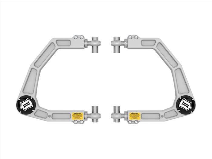 Icon Billet Upper Control Arms Equipped with Delta Joint Pro