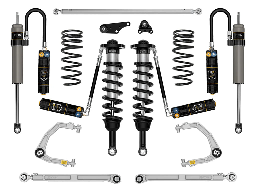 ICON 2025-2026 Toyota 4Runner 4WD, 1.25-3" Lift, Stage 9 Suspension System, Billet