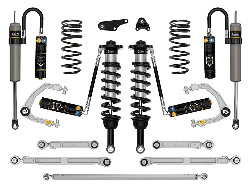 ICON 2025-2026 Toyota 4Runner 4WD, 1.25-3" Lift, Stage 11 Suspension System, Billet