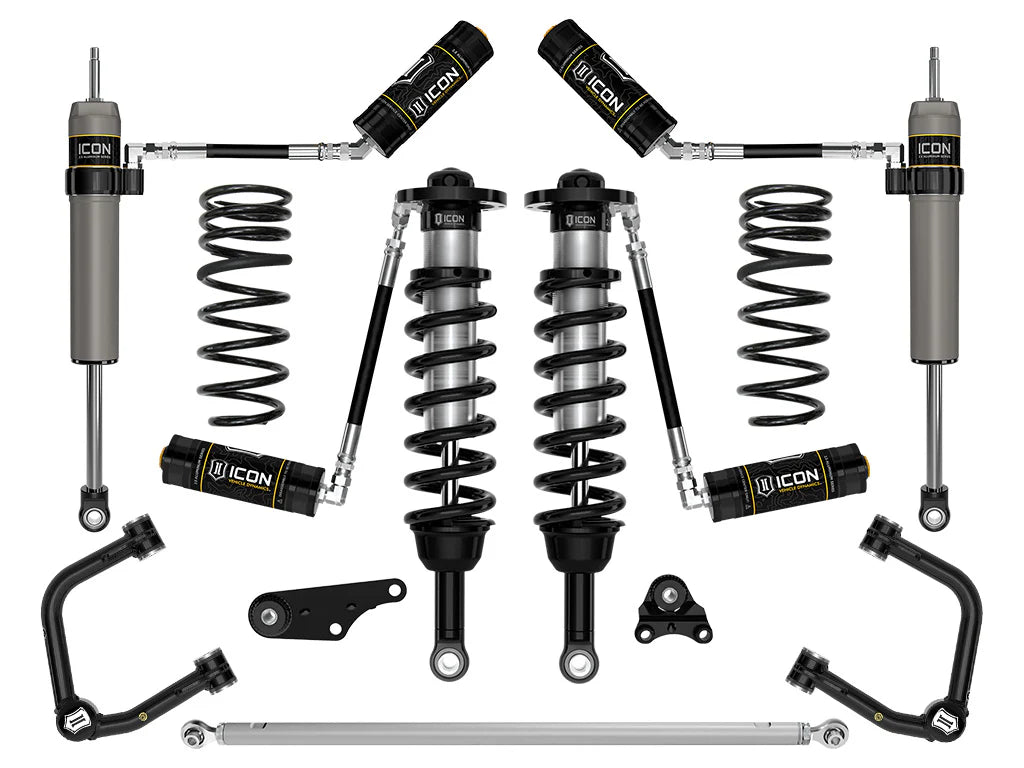 ICON 2025-2026 Toyota 4Runner 4WD, 1.25-3" Lift, Stage 6 Suspension System, Tubular