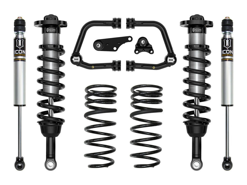 ICON 2025-2026 Toyota 4Runner 4WD, 1.25-3" Lift, Stage 2 Suspension System, Billet