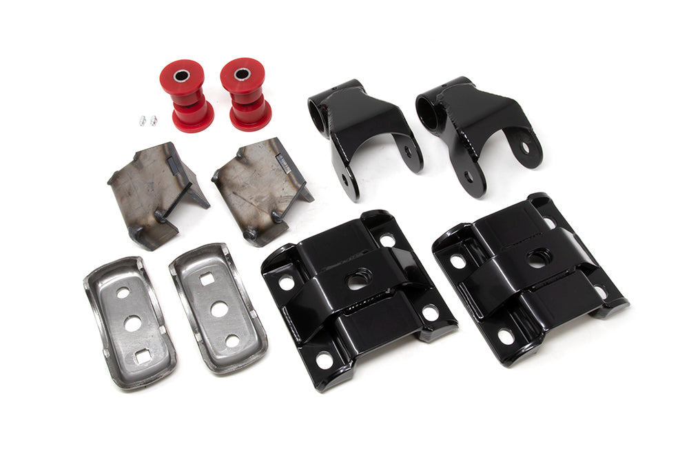 Total Chaos Mid Travel Rear Spring Under Conversion Kit Without Rear Leaf Springs 2016-2023 Toyota Tacoma