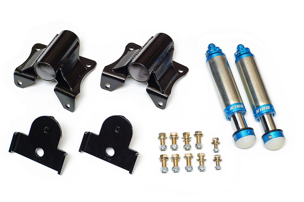 Total Chaos Hydraulic Bump Stop Mounting Kit w/King 2.0" Hydraulic Bump Stops 2016-2023 Toyota Tacoma