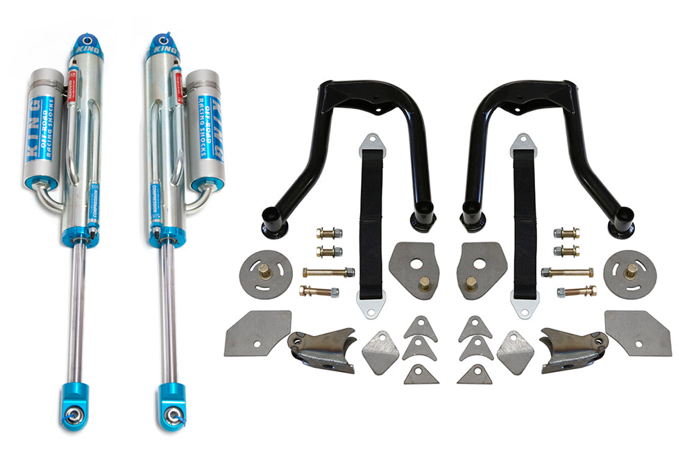 Total Chaos Rear Bolt-on Shock Hoop Kit w/King Bypass Shocks  2016-2023 Toyota Tacoma