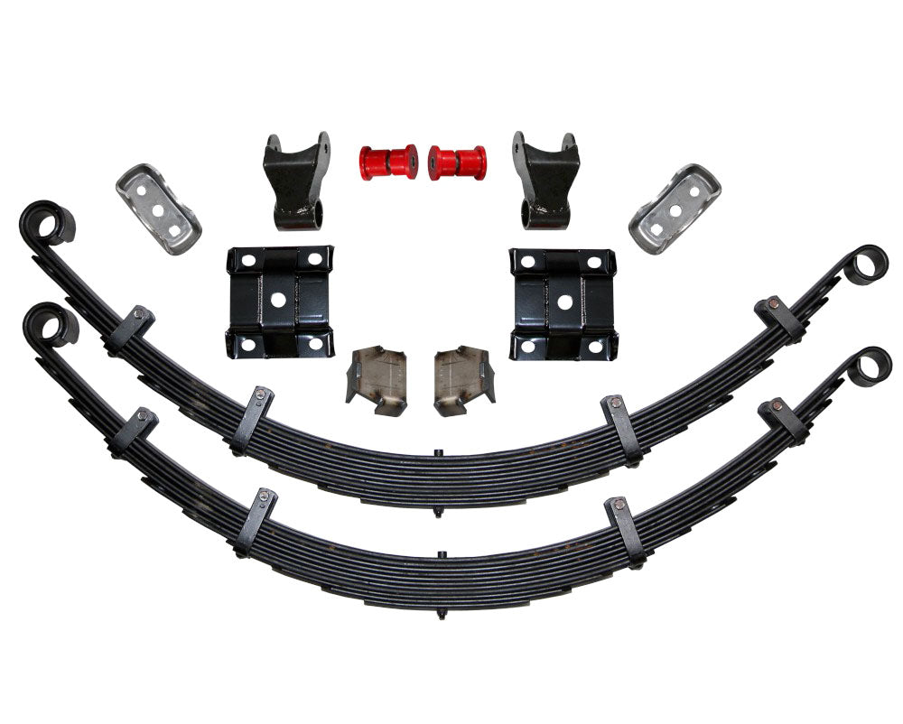 Total Chaos Mid Travel Rear Spring Under Conversion Kit 2016-2023 Toyota Tacoma