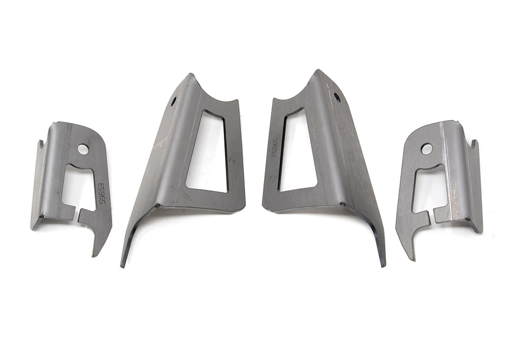 Total Chaos Upper Coil Bucket Tower Gussets (Weld On) 2016-2023 Toyota Tacoma