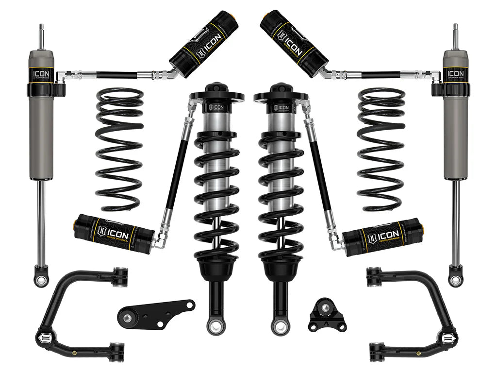 ICON 2025-2026 Toyota 4Runner 4WD, 1.25-3" Lift, Stage 5 Suspension System, Tubular