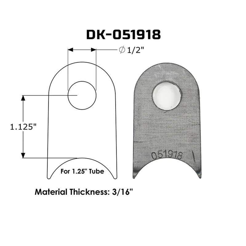 Dirt King Radius Tab