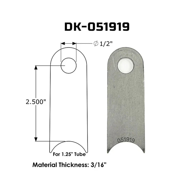 Dirt King Radius Tab