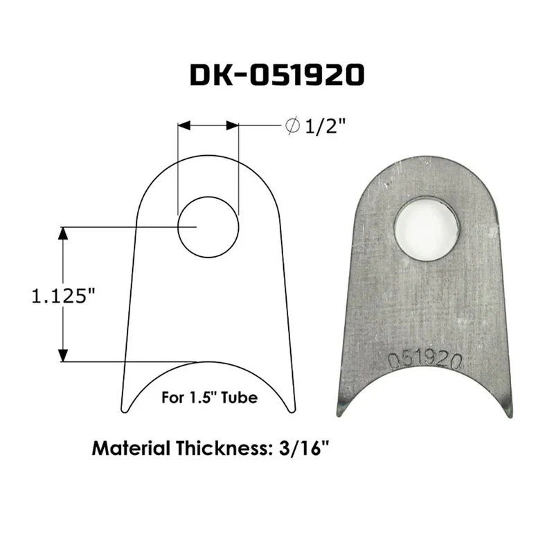 Dirt King Radius Tab