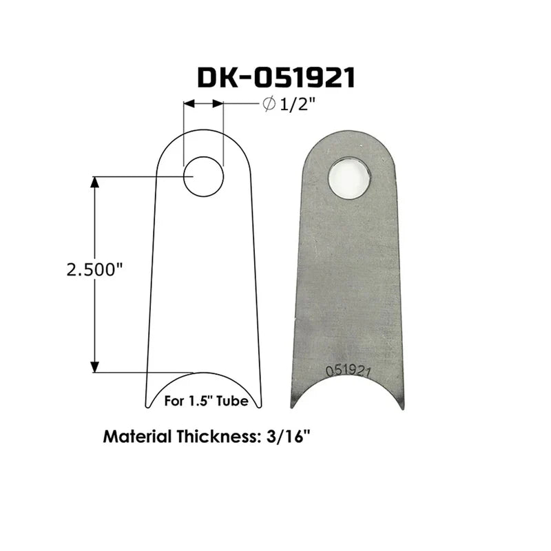 Dirt King Radius Tab