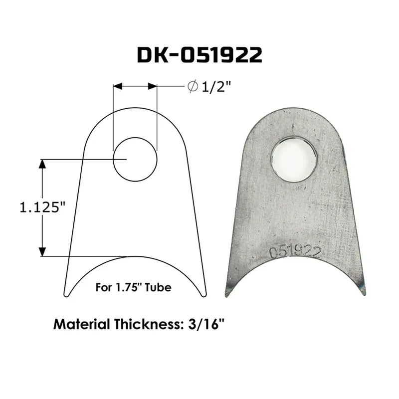 Dirt King Radius Tab