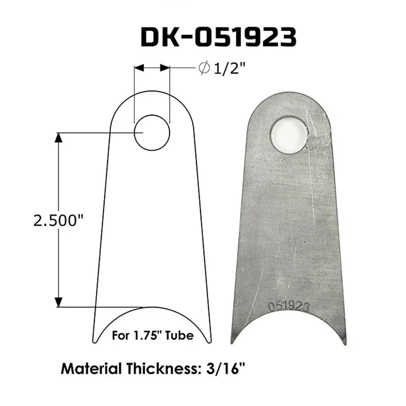 Dirt King Radius Tab