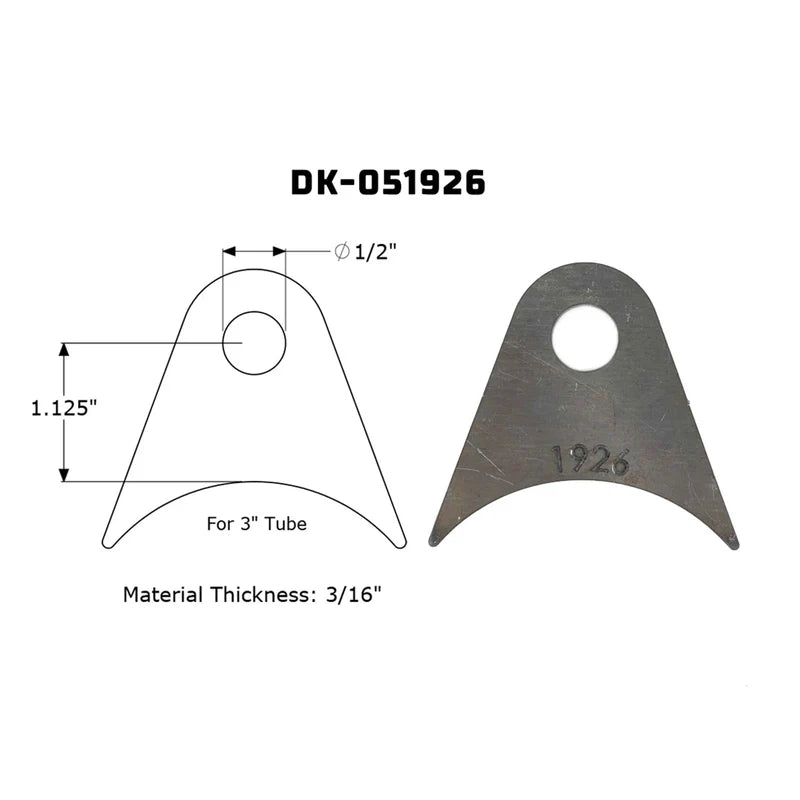 Dirt King Radius Tab