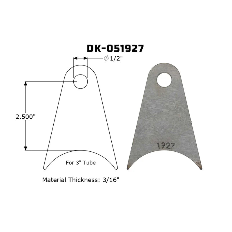 Dirt King Radius Tab