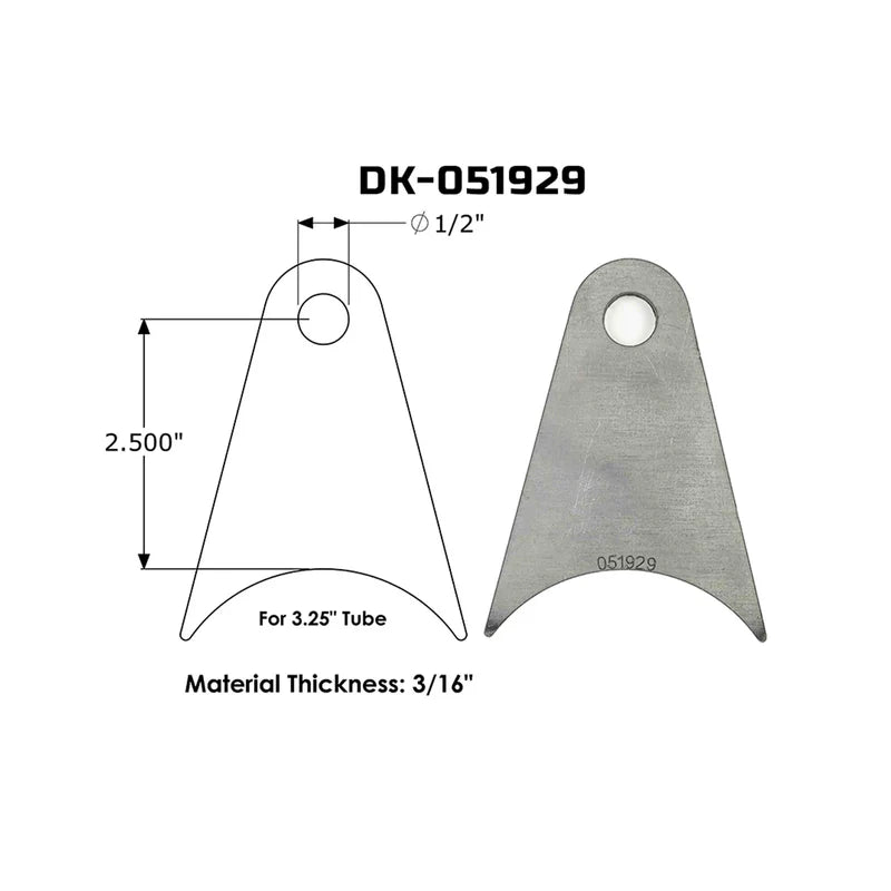 Dirt King Radius Tab