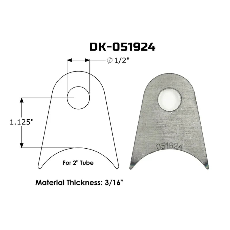 Dirt King Radius Tab