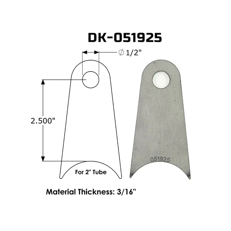 Dirt King Radius Tab