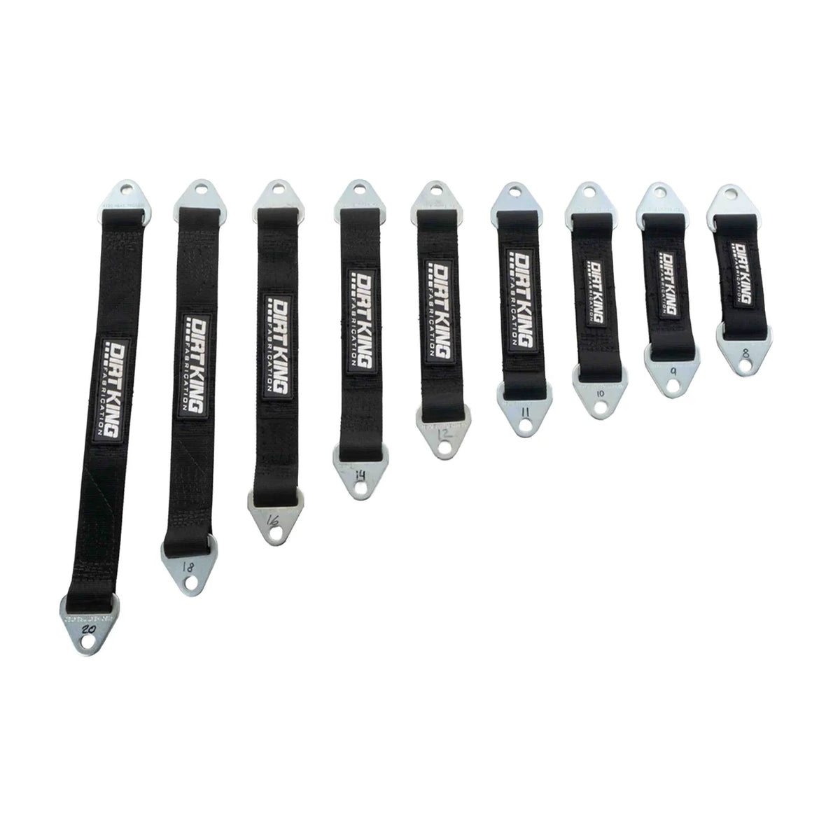 Dirt King Limit Strap With Silver Tabs