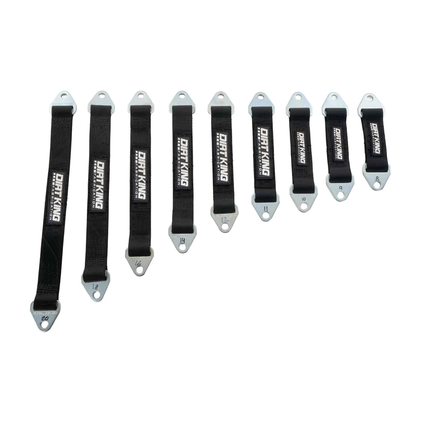 Dirt King Limit Strap With Silver Tabs